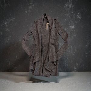 Tahari Charcoal Women's Cardigan Size Medium Brand new with tags.